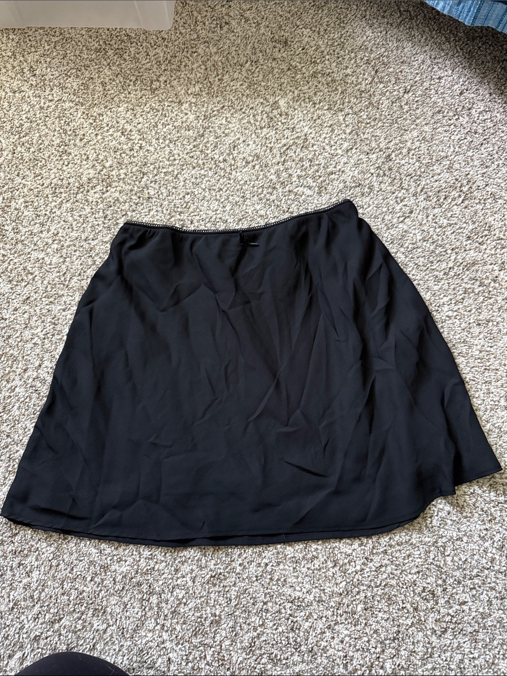 wild fable Black A-Line Skirt